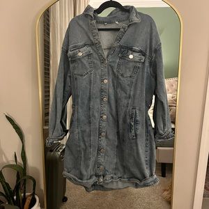 The perfect denim dress